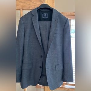 JCrew gray wool suit jacket sz 40R pants 32x32. Like new worn twice!